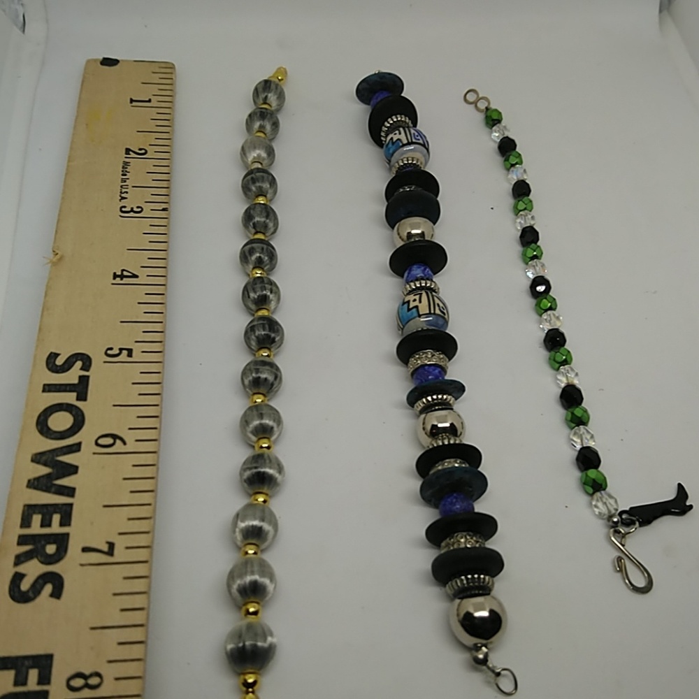 @&+%HANDMADE BY ME! @#+Three bracelets with clasps